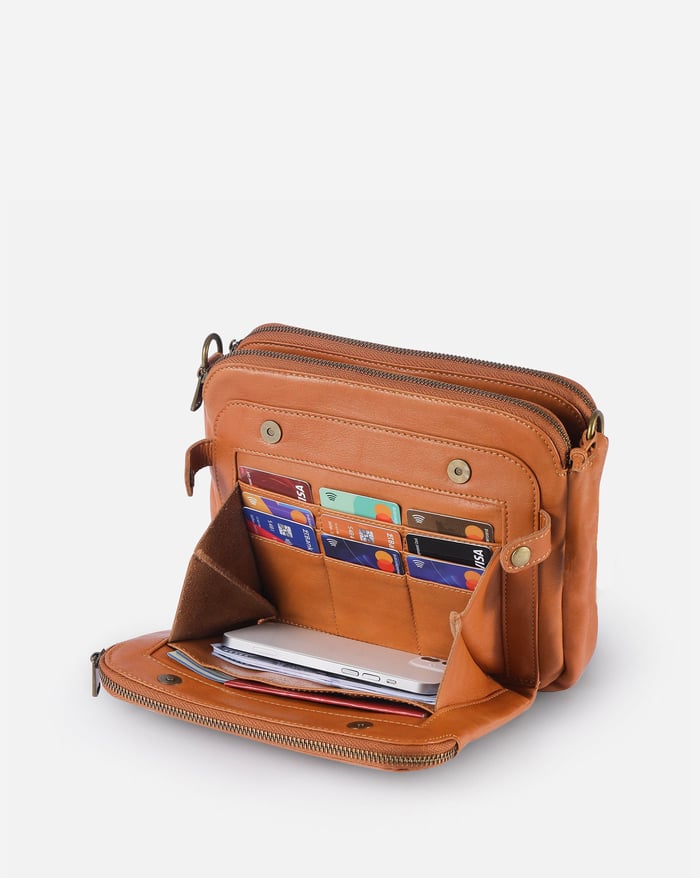 KIM™ | Kompakte Tasche aus hochwertigem Eco-Leder