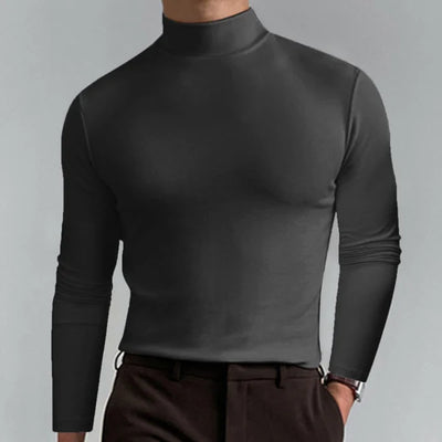 Claes | Slim Fit Hochtailliertes Langarm-T-Shirt für Männer