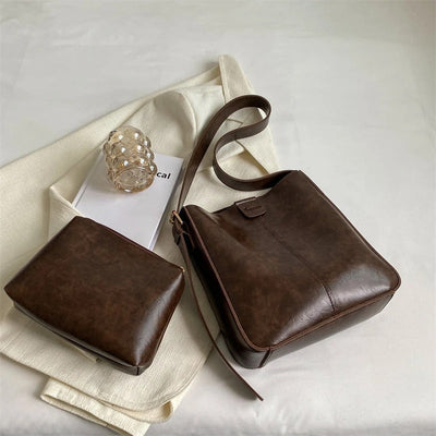 CAMILLA™ | Umhängetasche mit Pochette