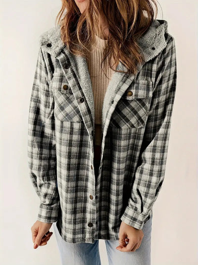 KARIERTER TEDDY FLEECE
