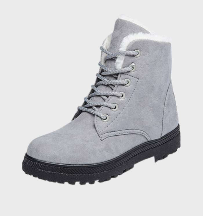 Dicke und warme wasserdichte Winterstiefel für Frauen - Adilene
