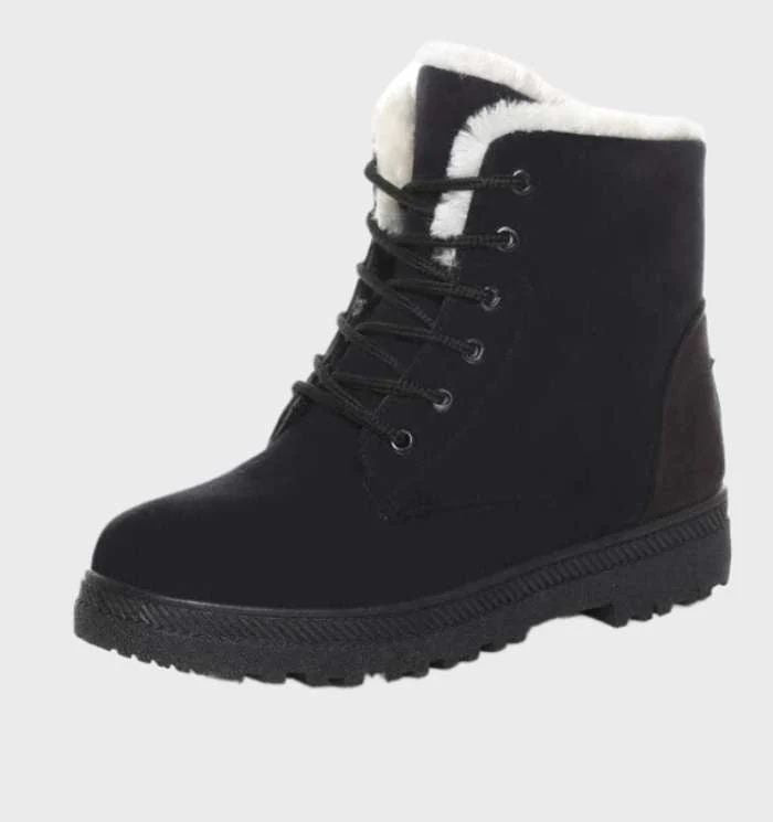 Dicke und warme wasserdichte Winterstiefel für Frauen - Adilene