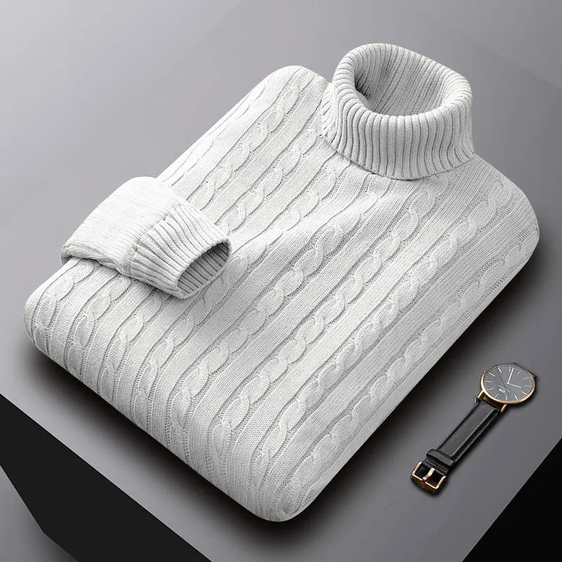 ELIAS™ | Warmer Zopfstrickpullover