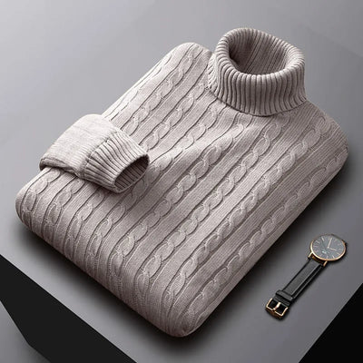 ELIAS™ | Warmer Zopfstrickpullover