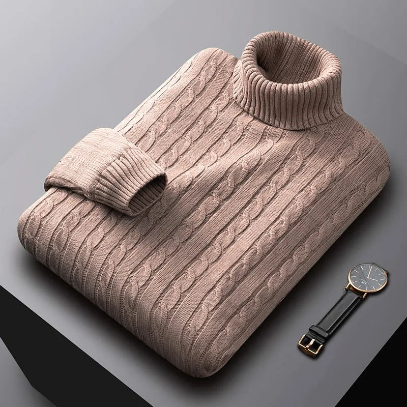 ELIAS™ | Warmer Zopfstrickpullover