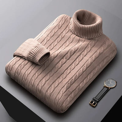 ELIAS™ | Warmer Zopfstrickpullover