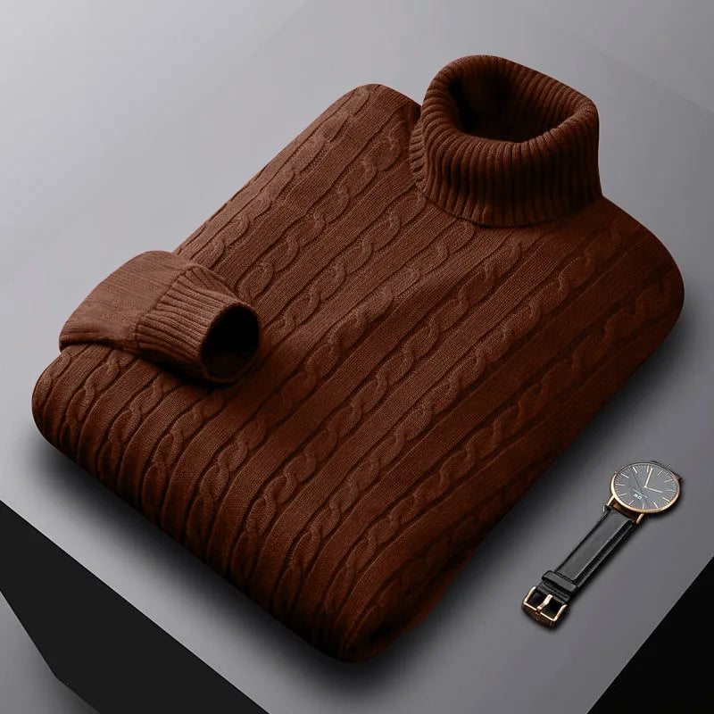 ELIAS™ | Warmer Zopfstrickpullover