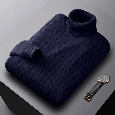ELIAS™ | Warmer Zopfstrickpullover