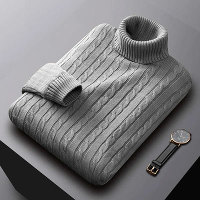 ELIAS™ | Warmer Zopfstrickpullover