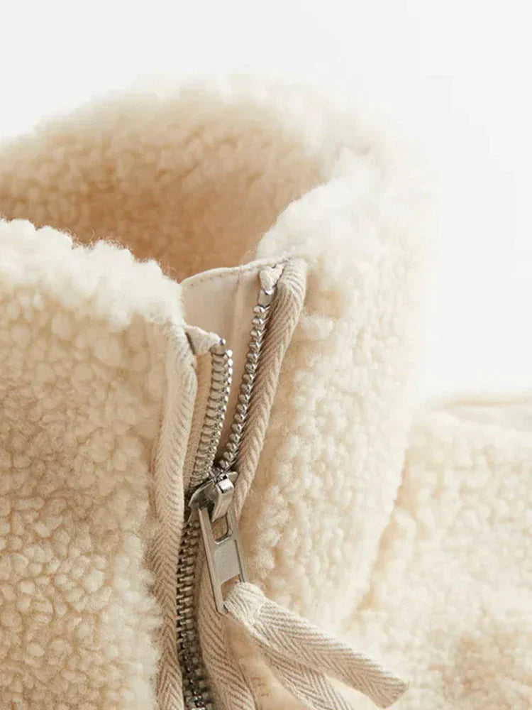 Fiore | Zeitlos Kuschelig Schick Damen Teddyjacke