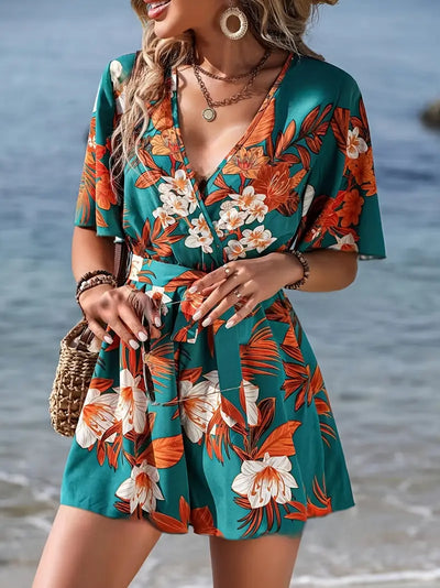 Daneva – Eleganter Strampler mit Blumenmuster