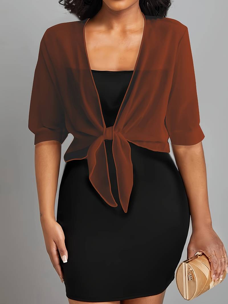 Floris | Elegante Offene Damenbluse