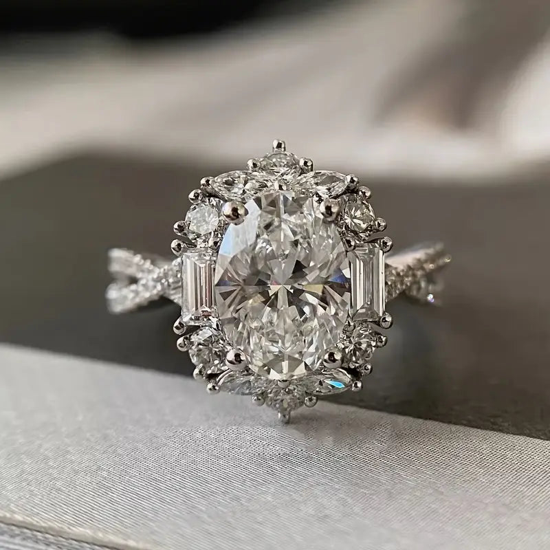 Eternal Shine Ring im Vintage-Stil