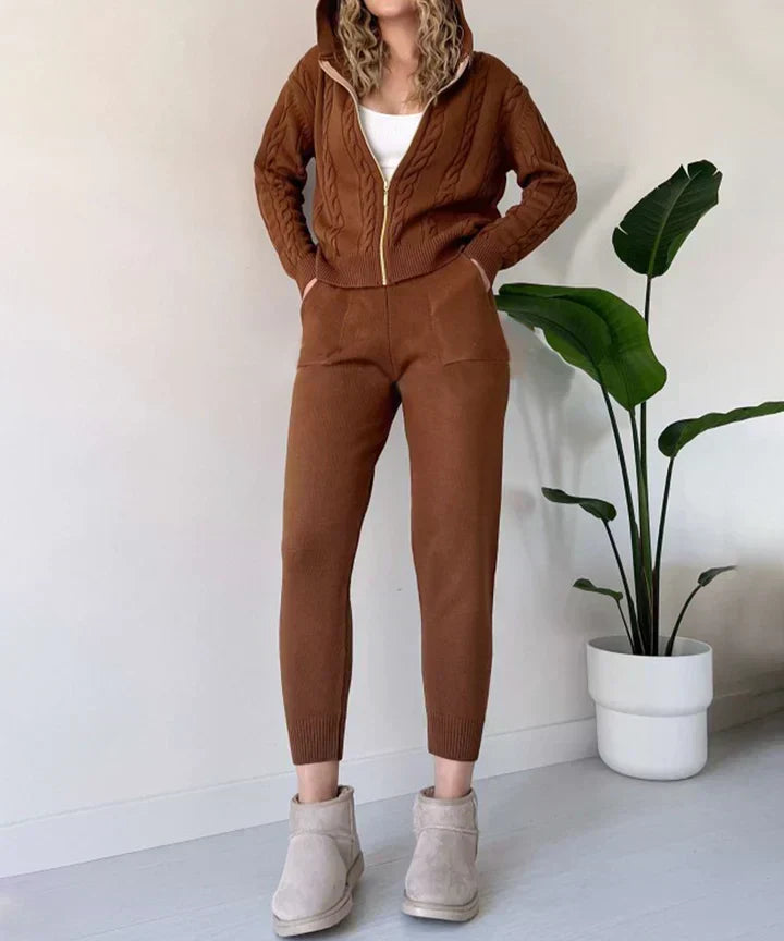 ZWEITEILIGES LUXE KNIT SET