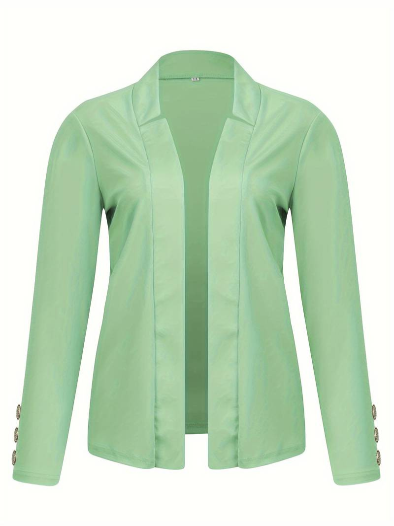 Evangeline | Damen Elegant Blazer | Schwarz