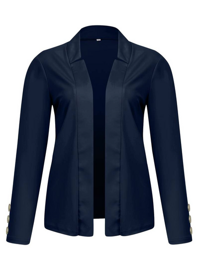 Evangeline | Damen Elegant Blazer | Schwarz
