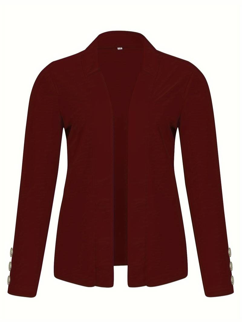 Evangeline | Damen Elegant Blazer | Schwarz