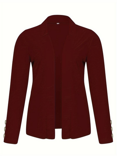 Evangeline | Damen Elegant Blazer | Schwarz