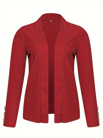 Evangeline | Damen Elegant Blazer | Schwarz