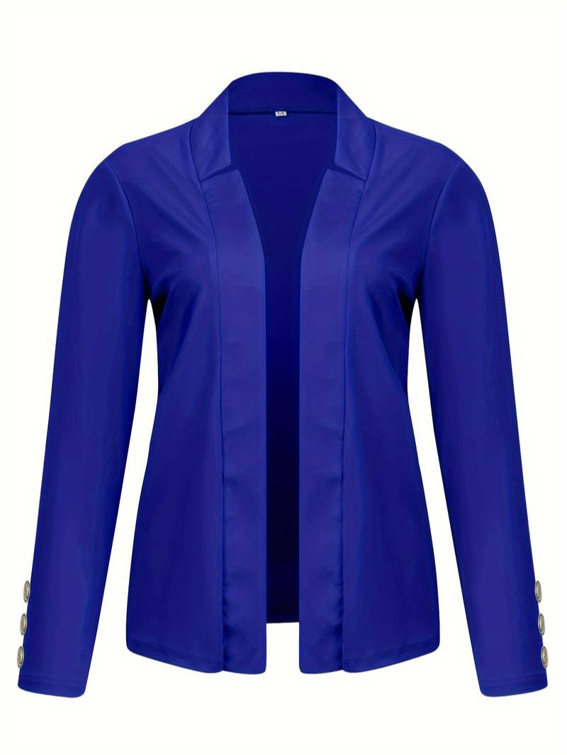 Evangeline | Damen Elegant Blazer | Schwarz