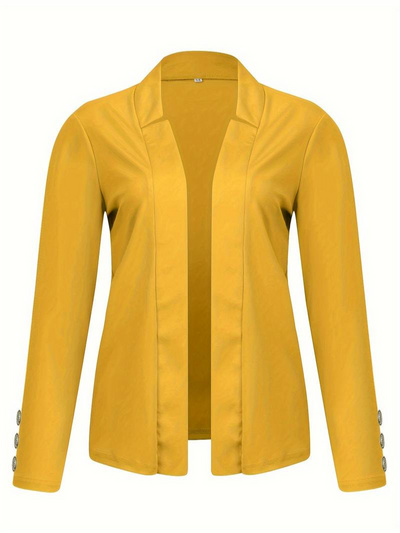 Evangeline | Damen Elegant Blazer | Schwarz