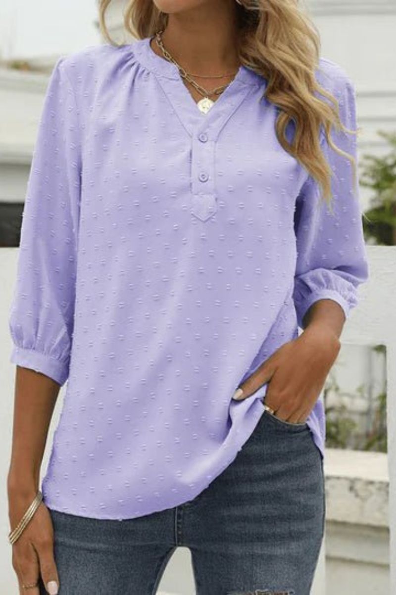 Pamela | Damen Elegant Oberteile | Weiß Top