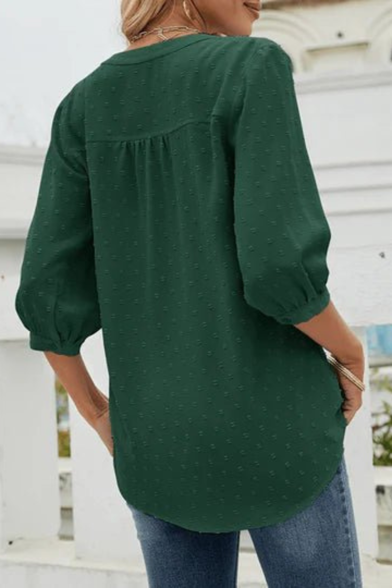 Pamela | Damen Elegant Oberteile | Weiß Top