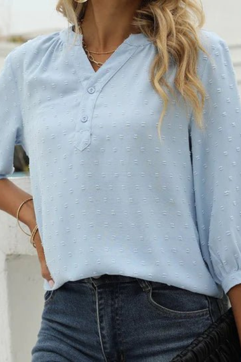 Pamela | Damen Elegant Oberteile | Weiß Top