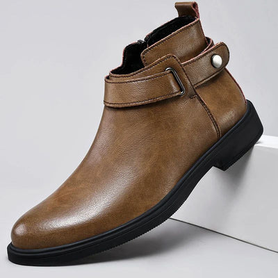 Elegante Herrenstiefel aus Leder - Hubert