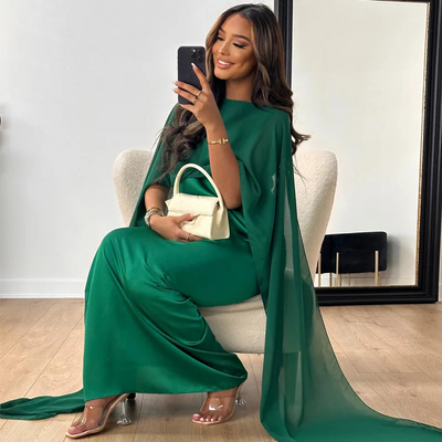 Demi | Elegante Kleid Schwarzes | Maxi