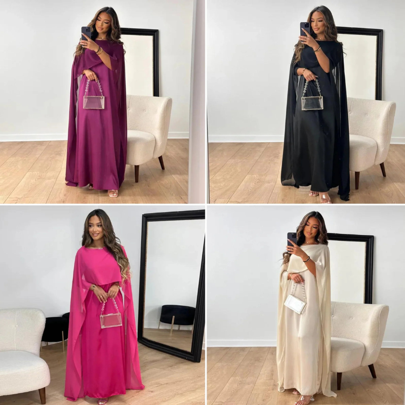 Demi | Elegante Kleid Schwarzes | Maxi