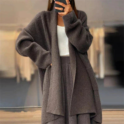 Elegante lange Strickjacke - Tilda