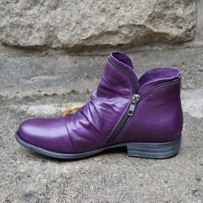 Elegante Lederstiefel für Frauen - Charlize