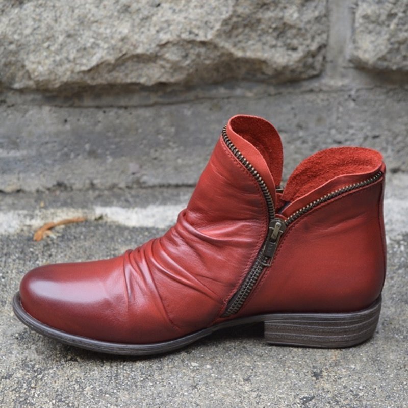 Elegante Lederstiefel für Frauen - Charlize