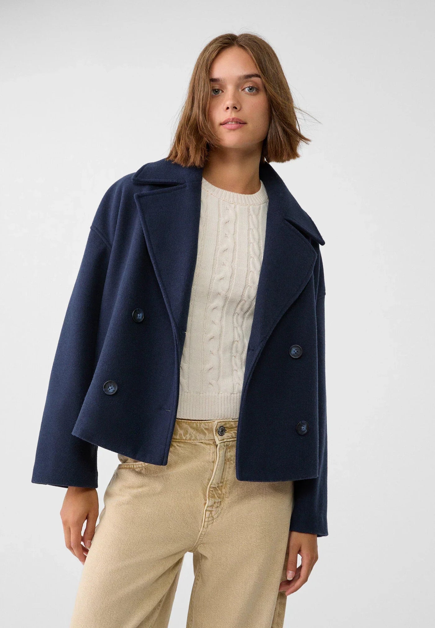 Elegante warme Jacke für Frauen - Adaline