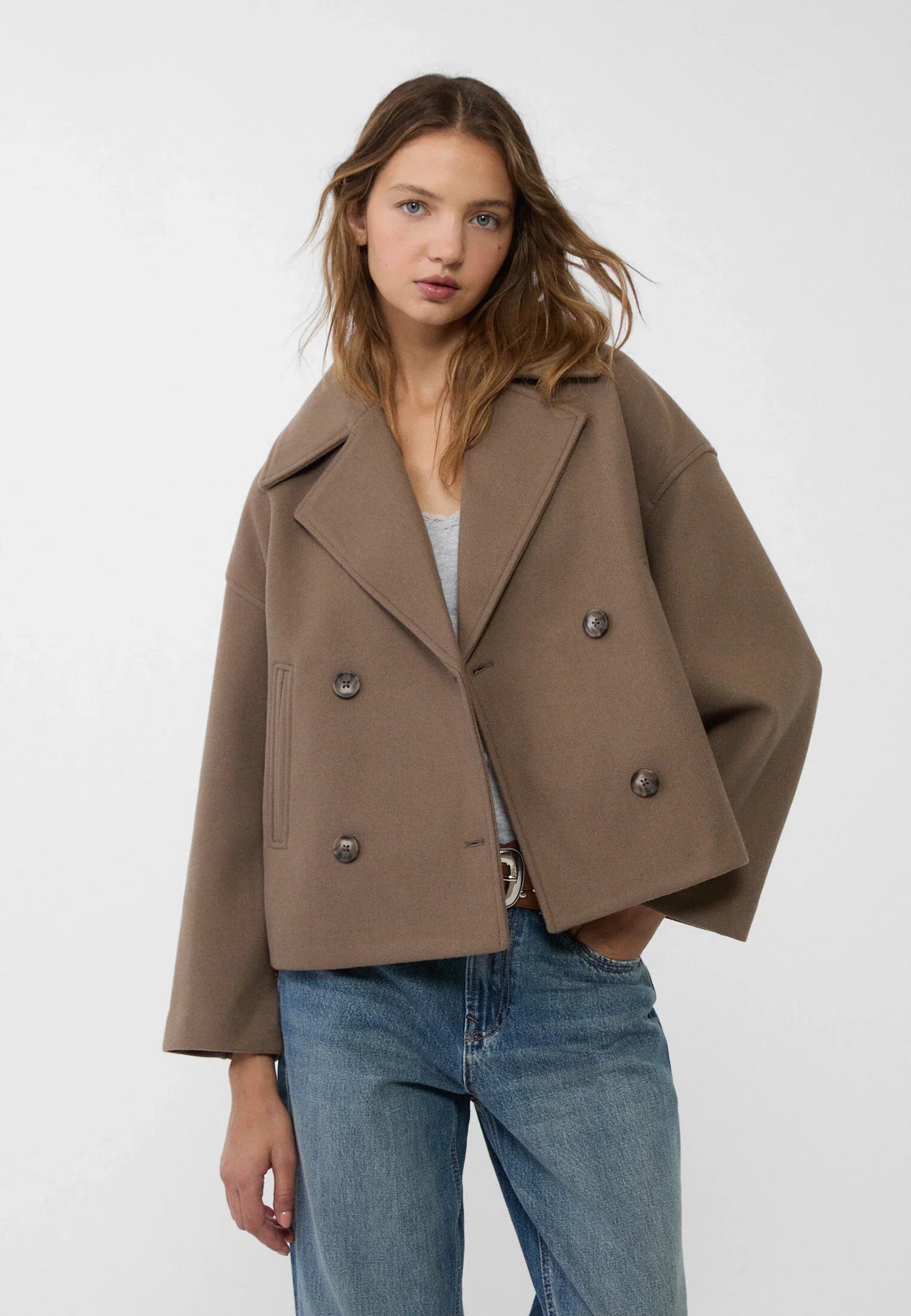 Elegante warme Jacke für Frauen - Adaline