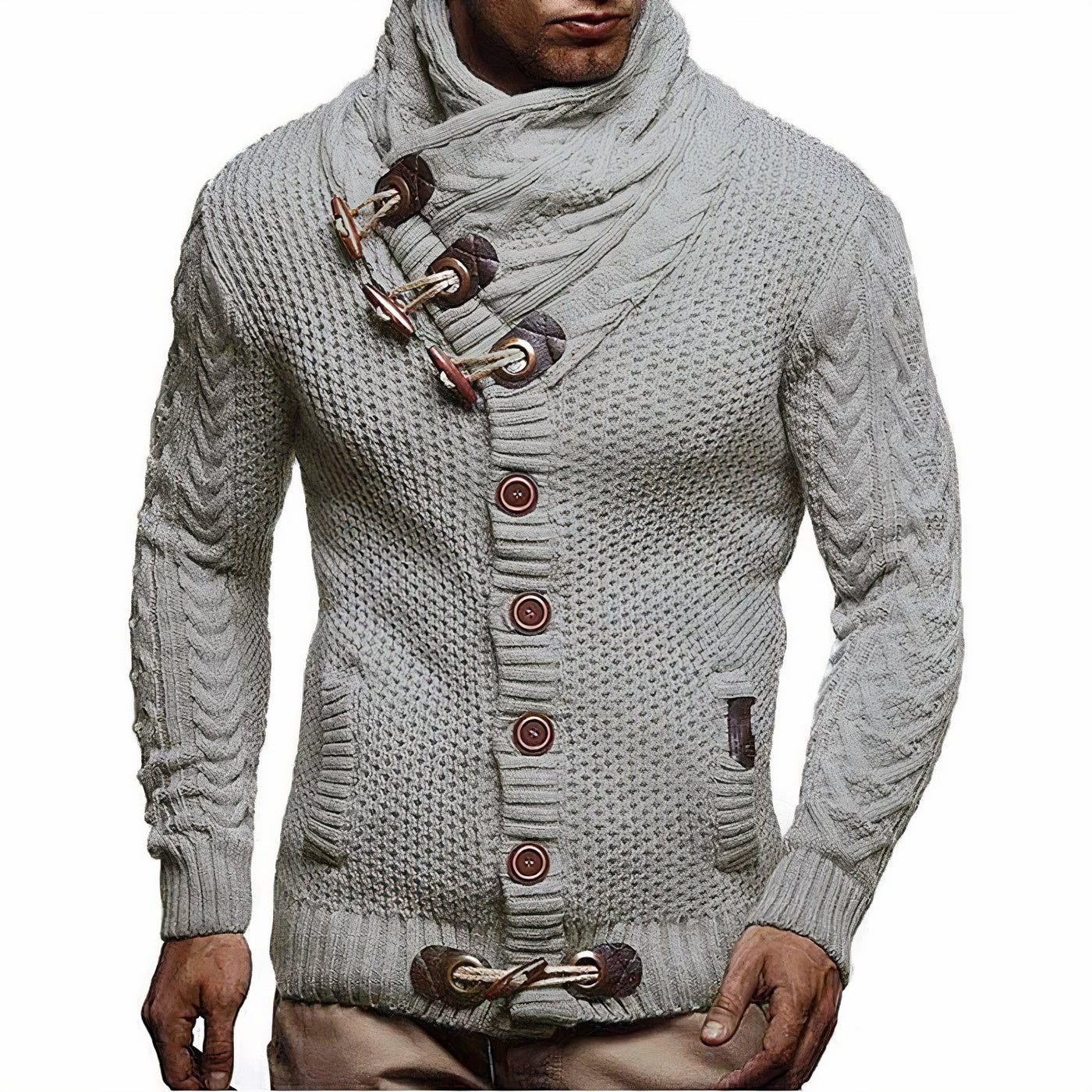 Elegante warme Strickjacke für Männer - Gregor