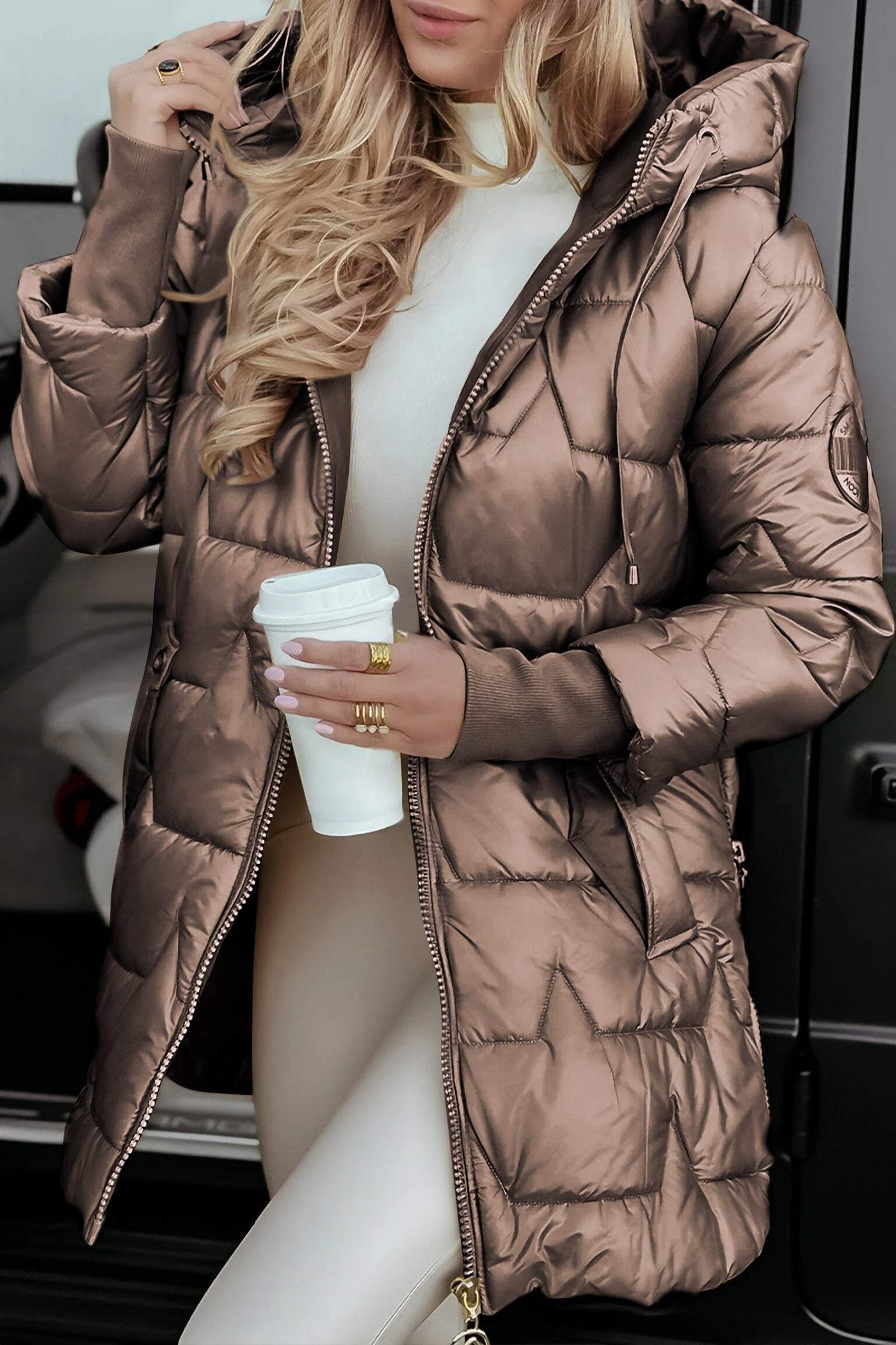 Elegante wasserdichte Winterjacke - Karolin