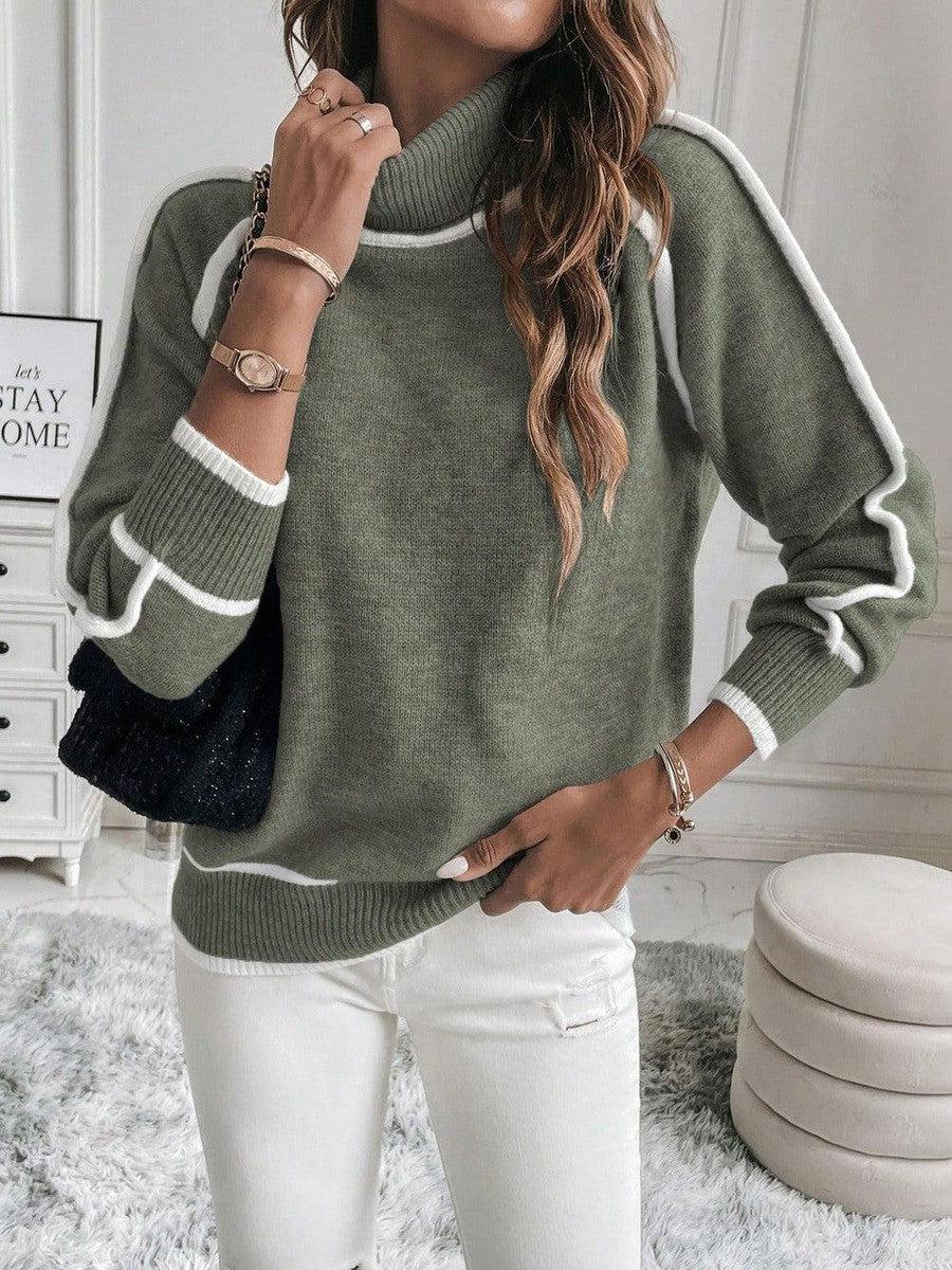 Eleganter Rollkragenpullover für den Winter - Karla