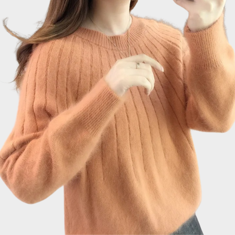 Eleganter Pullover aus Strick - Thea