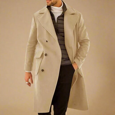 Eleganter warmer Trenchcoat für Männer - Heinrich
