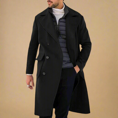 Eleganter warmer Trenchcoat für Männer - Heinrich