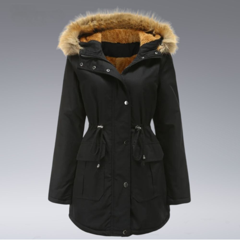 Eleganter wasserdichter Wintermantel für Frauen - Zoelle