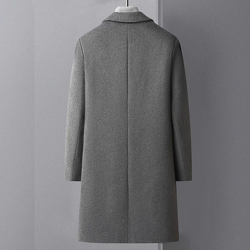 Eleganter warmer Wollmantel für Herren - Platon