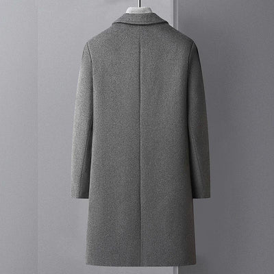 Eleganter warmer Wollmantel für Herren - Platon