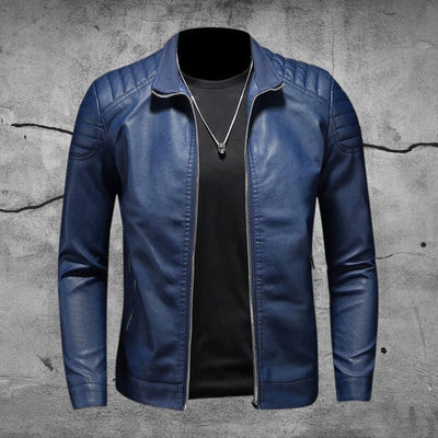 Elegante Premium Bikerjacke für Herren | Langarm
