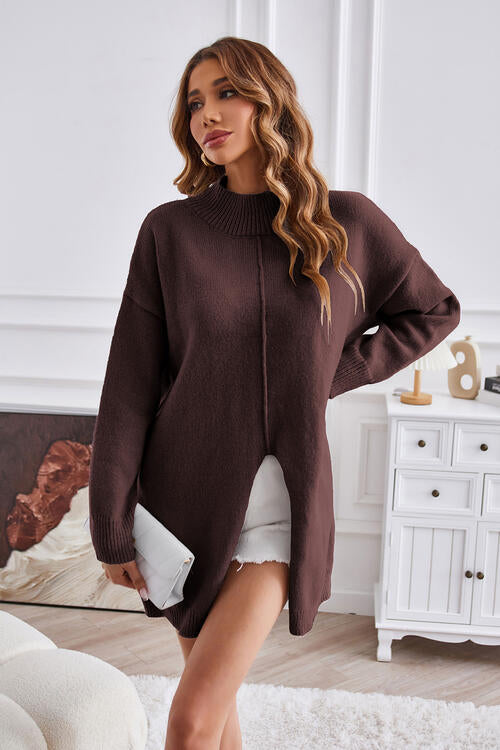 Trendiger Rundhals-Pullover für Damen