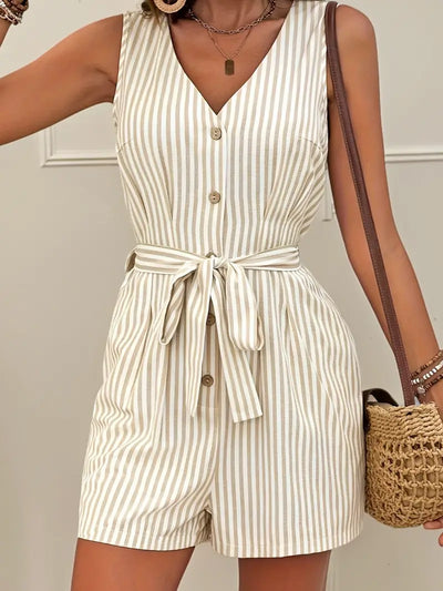 Luella – Eleganter Strampler mit Streifen