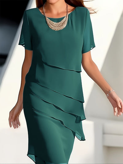 Armi – Elegantes Kleid mit Lagenoptik