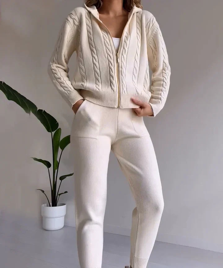 ZWEITEILIGES LUXE KNIT SET